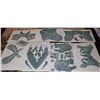 Image 1 : AMERICAN HORROR STORY FREAK SHOW PAUL THE ILLUSTRATED SEAL TATTOO LOT 2
