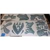 Image 1 : AMERICAN HORROR STORY FREAK SHOW PAUL THE ILLUSTRATED SEAL TATTOO LOT 3