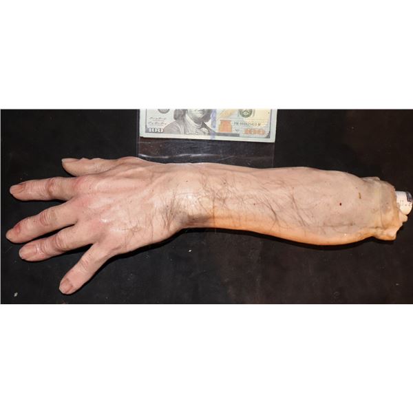 SEVERED SILICONE ARM FOR HAUNT OF INDY FILM 3