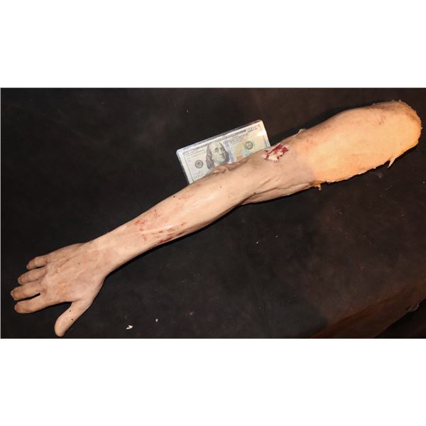DAWN OF THE DEAD ZOMBIE BITTEN SILICONE ARM
