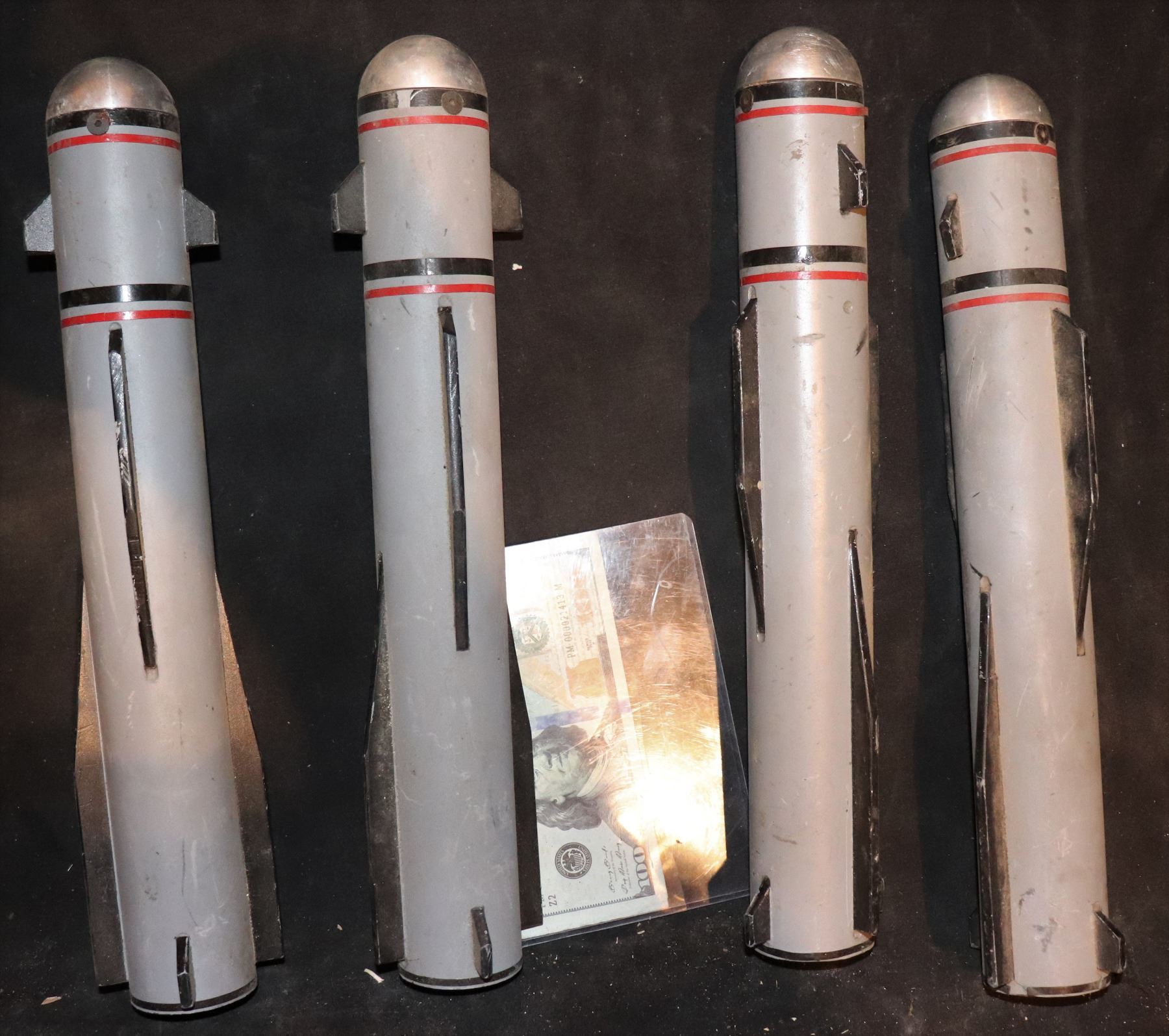 KNIGHT RIDER TEAM ATTACK BEAST RESIN ROCKETS LOT OF 4