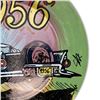 Image 2 : Steve Kaufman (1960-2010) "1956" Hand Painted Plate, Hand Signed with Letter of Authenticity.