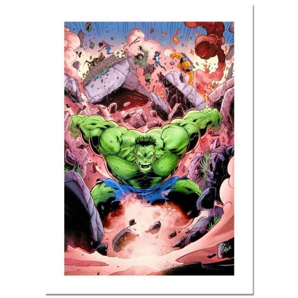 Stan Lee Signed, "Skaar: Son of Hulk #11" Numbered Marvel Comics Limited Edition Canvas by Ron Lim w