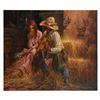 Image 1 : Larry Fanning, "The Boss' Daughter" Limited Edition on Canvas, AP Numbered and Hand Signed with Lett