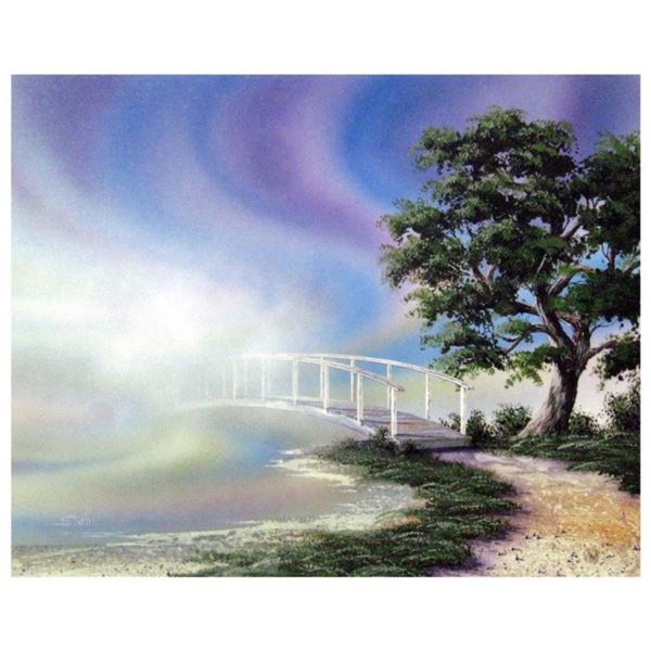 Ken Shotwell, "Transition" Hand Signed Original Panting on Board with Certificate of Authenticity.