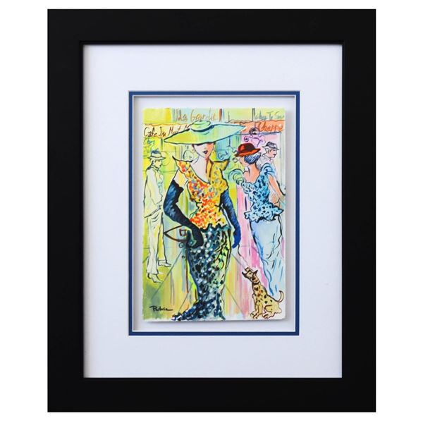 Patricia Govezensky- Original Watercolor "Sunny Day in Amsterdam"