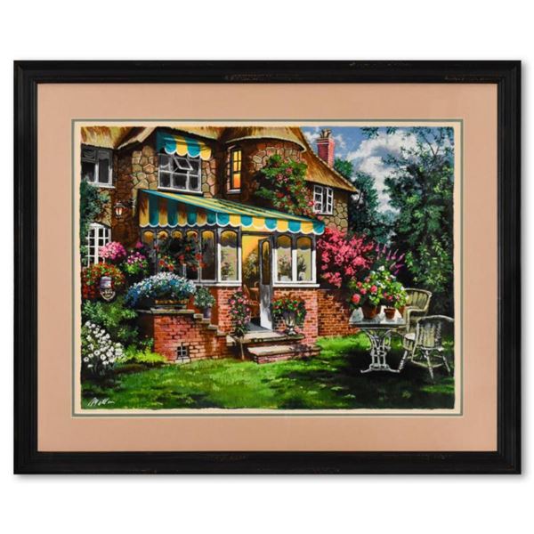 Anatoly Metlan, "Greenhouse" Framed Limited Edition Serigraph, Numbered 232/480 and Hand Signed with