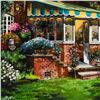 Image 2 : Anatoly Metlan, "Greenhouse" Framed Limited Edition Serigraph, Numbered 232/480 and Hand Signed with