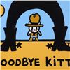 Image 2 : Todd Goldman, "Goodbye Kitty" Original Acrylic Painting on Gallery Wrapped Canvas, Hand Signed with 