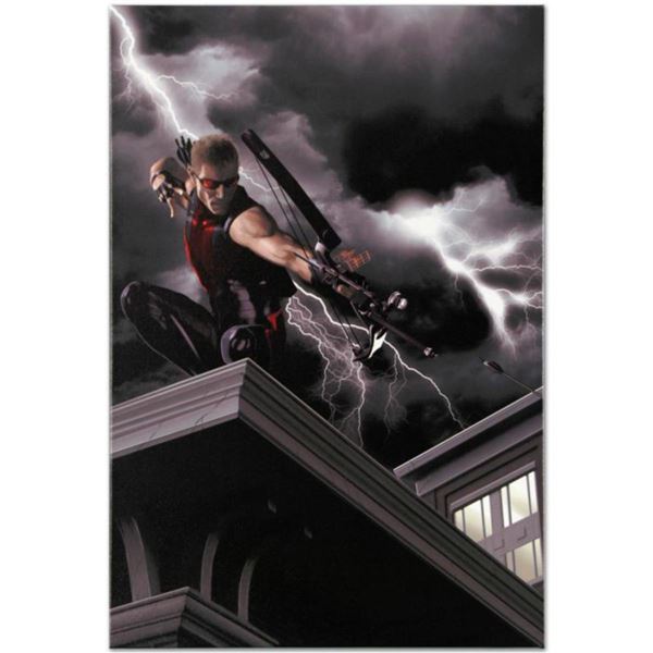 Marvel Comics "Ultimate Hawkeye #2" Numbered Limited Edition Giclee on Canvas by Kaare Andrews with 