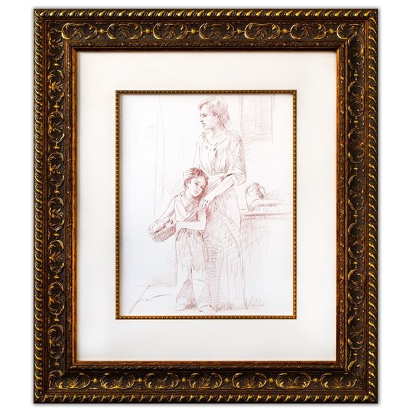 Pino (1939-2010)- Original Drawing on Paper "Untitled"