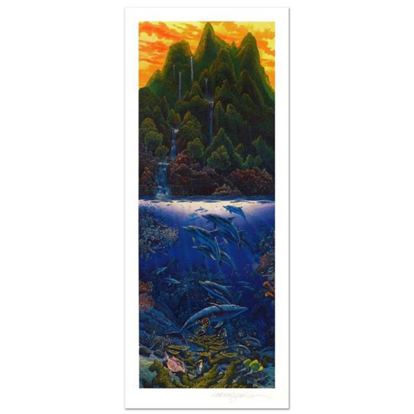 "A New Consciousness" Limited Edition Mixed Media (17" x 39.5") by Robert Lyn Nelson. Numbered and H