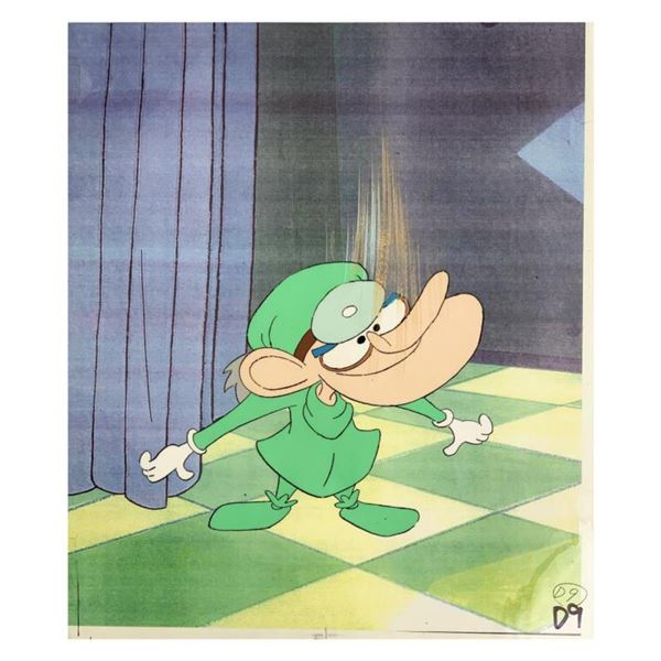 Original Production Cel from the Animated Classic, "The Pink Panther", with Letter of Authenticity.