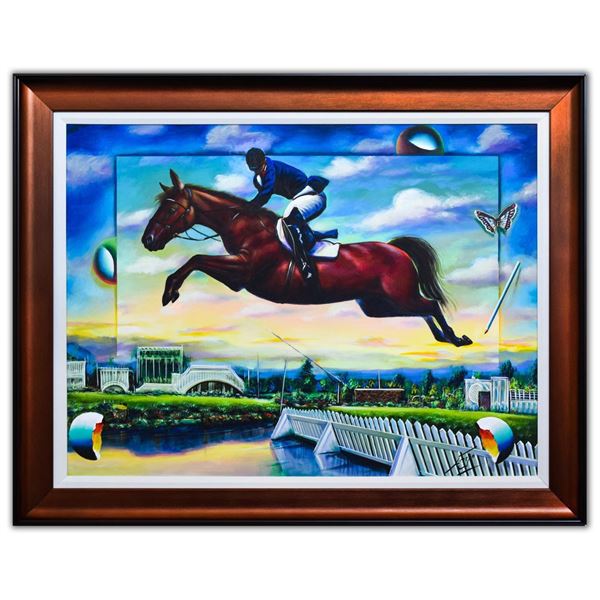 Ferjo- Original Oil on Canvas "Flying Free"