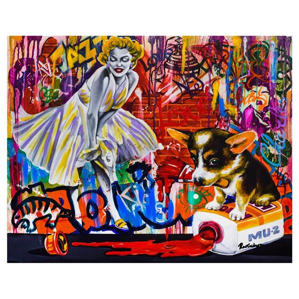 Nastya Rovenskaya- Mixed Media "Joy"