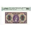 Image 1 : Commercial Bank of China. 1920. Specimen "Shanghai Branch Issue" Note.