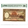 Image 1 : Hongkong & Shanghai Banking Corp, 1957 Issued Banknote.