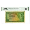 Image 1 : Government of Cyprus / British Administration. 1955. Issued Banknote.