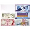 Image 1 : Fiji, St. Helena, Cook Islands & Antarctica. ca. 1970s-1990s. Lot of 5 Issued Notes.