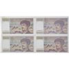 Image 1 : Banque de France. 1980-1995. Lot of 4 Issued Notes.