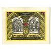 Image 2 : Baustein, Der Stadt Osterwieck a Harz. 1922. Issued Leather Notgeld Note.