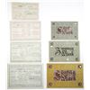 Image 2 : Geislingen/Steige Amtsk_rperschaft & Gersdorf Bez. Chemnitz Gewerkschaft Kaisergrube. 1917. Lot of 7