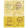 Image 2 : Gemeinde und Gutsbezirk Miechowitz. 1914. Lot of 2 Issued Emergency Notgeld Notes.