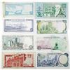 Image 2 : Gibraltar, Guernsey, Isle of Man, and Jersey Assortment. 1976-2000. Lot of 8 Issued Notes.