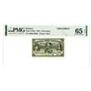 Image 1 : National Bank. 1885. "Top Pop" Specimen Banknote.
