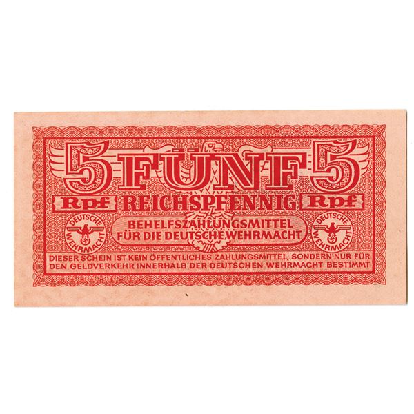 Deutsche Wehrmacht. ND (1942). Issued Note.