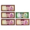 Image 1 : Bank Markazi Iran, Central Bank of Iran. ND (1969-1973). Lot of 5 Issued Notes.