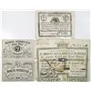 Image 1 : Various Issuers. 1790-1848. Lot of 4 Issued Notes.