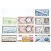 Image 2 : Grand-Duch_ de Luxembourg and Banque Internationale a Luxembourg. 1955-1981. Lot of 10 Issued Notes.