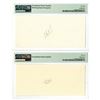 Image 2 : Banco Mercanti de Yucatan. 1898. Lot of 2 Front & Back Proof Notes.