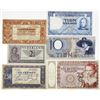 Image 1 : Nederlandsche Bank. 1938-1949. Lot of 6 Issued Notes.