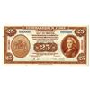 Image 1 : Dutch Government. 1943. 25 Gulden, Specimen Banknote.