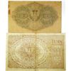Image 2 : Polska Krajowa Kasa Pozyczkowa. 1919. Lot of 2 Issued Notes.