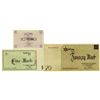 Image 1 : Lodz Ghetto Banknotes, Trio of 1940 Issue Concentration Camp Notes.