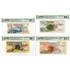 Image 1 : Seychelles Monetary Authority. ND (1979). Lot of 4 Specimen Notes.