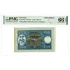 Image 1 : Treasury of the Ljubljana Region. 1944. 100 Lire, "Top Pop" Specimen Note.
