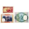 Image 2 : Banco de EspaÐa. 1925-1926. Lot of 3 Issued Notes.