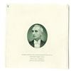 Image 1 : President Ismet Inonu Proof Vignette ca. 1940's by ABNC.