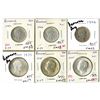 Image 1 : Romania Coins, Group of 6, 1935-1942