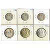 Image 2 : Romania Coins, Group of 6, 1935-1942