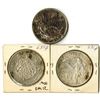 Image 2 : Romania Trio of Silver Coins, ca. 1880-1946