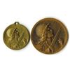 Image 1 : French, WWI, 1916 Battle of Verdun Medal Pair, Leather Pouch & Certificate