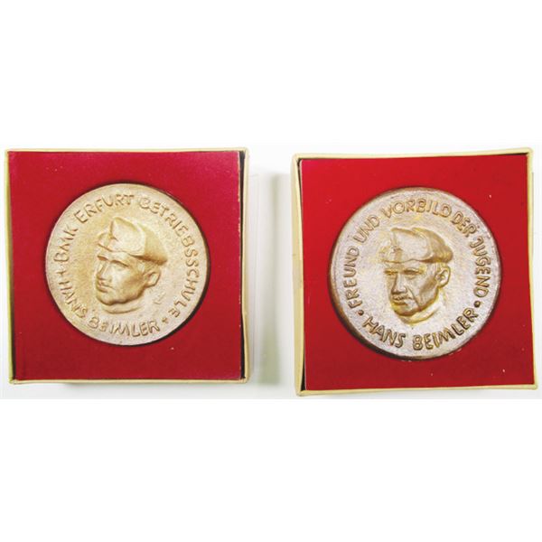Germany, Hans Beimler Medals Pair, ca.1956-70.