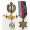 Image 2 : World War II Era Medal & Badge Quartet, 1939-1950's