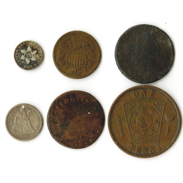 Collection of Early American Coins, ca. 1798-1880s