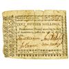 Image 1 : North Carolina Colonial Currency, 23rd April, 1761 Proclamation Money